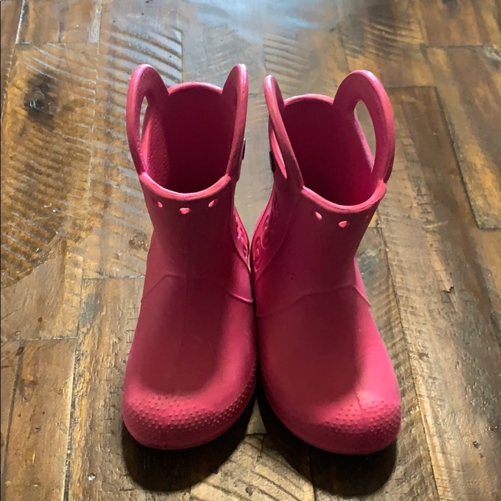 Crocs c9 Rain boots (pink)